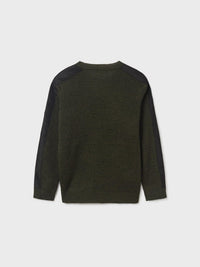 Jersey contrastes Liquene    (Amarelo Ocre)  para Menino - Mayoral