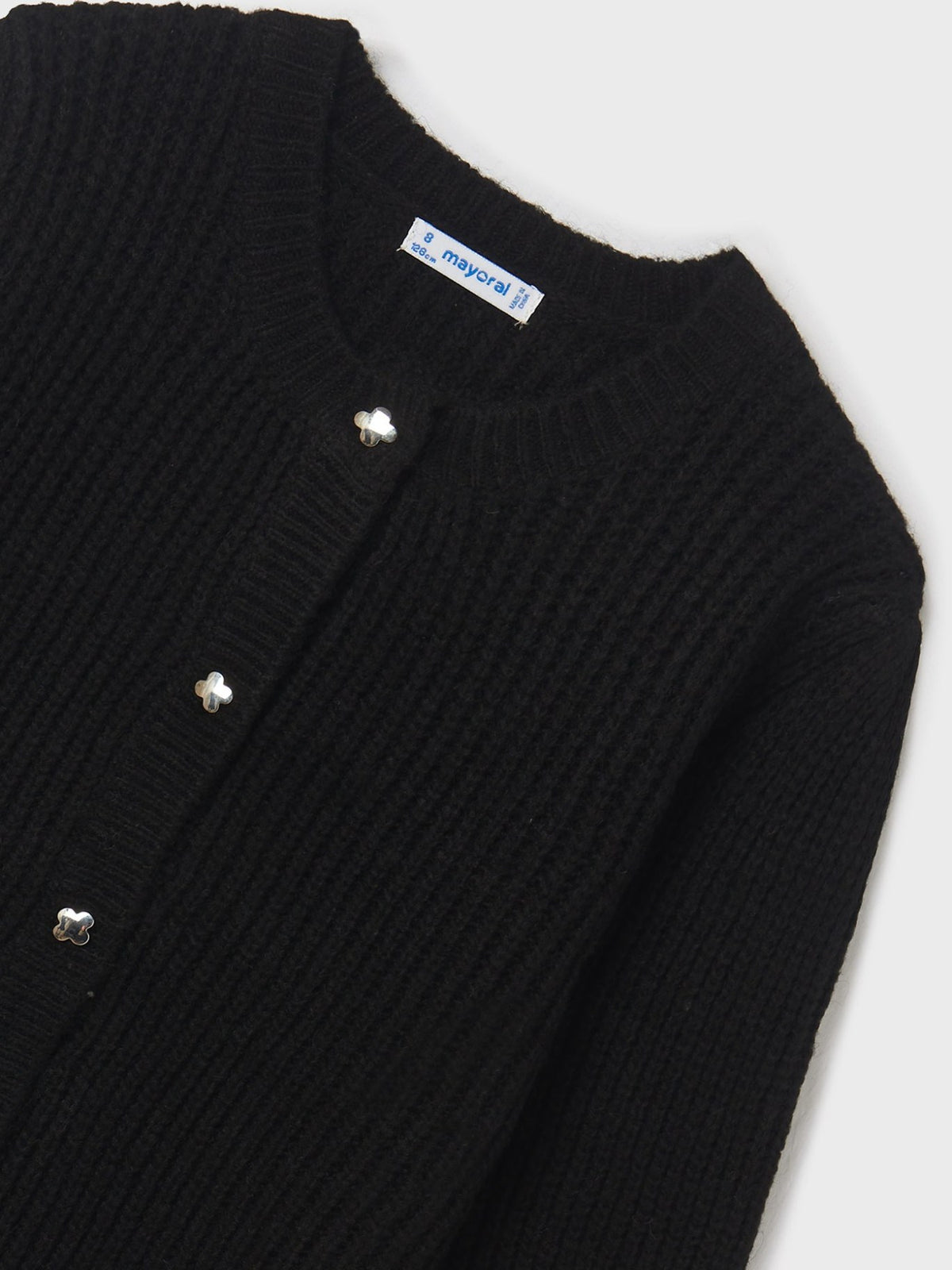Casaco tricot Preto      (Preto)  para Menina - Mayoral