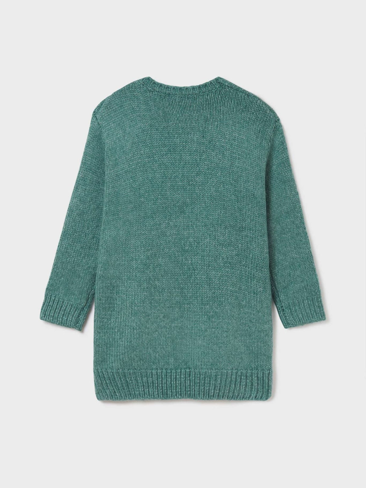 Casaco tricot Pato mesc  (Verde Esmeralda)  para Menina - Mayoral