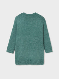 Casaco tricot Pato mesc  (Verde Esmeralda)  para Menina - Mayoral