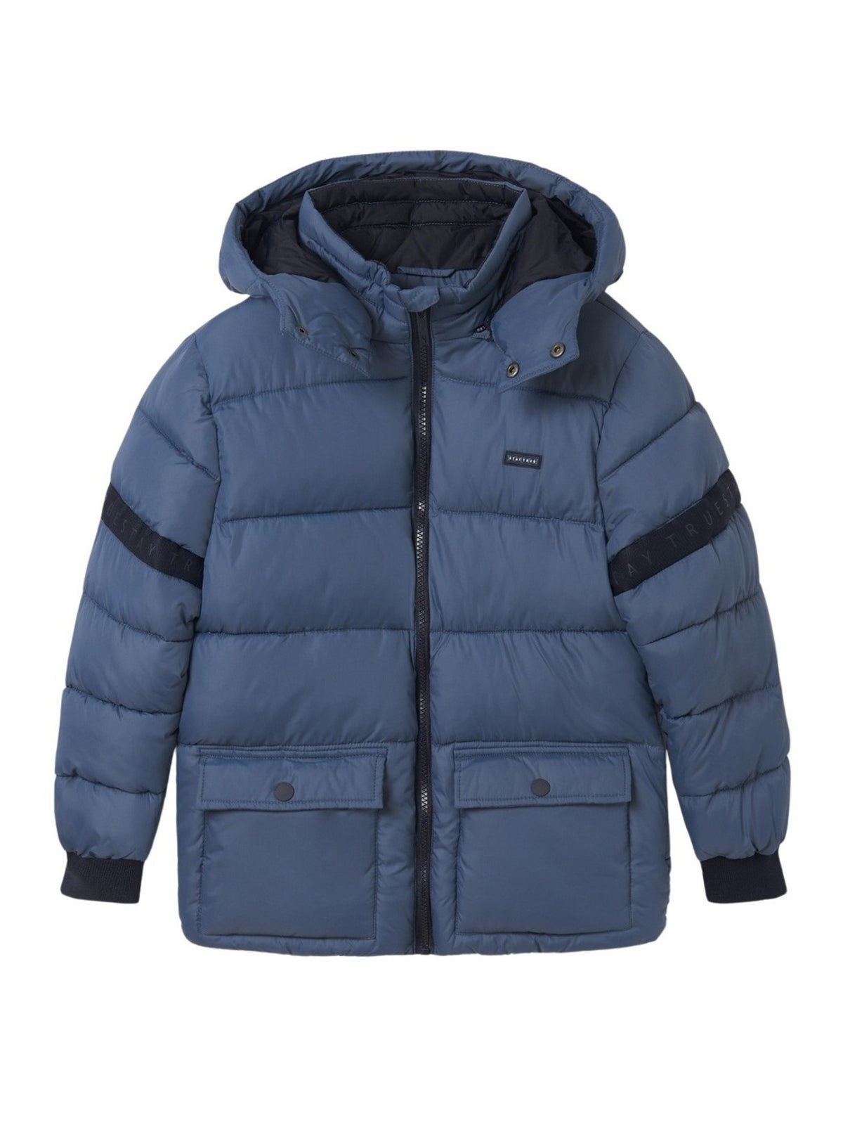 Blusão cintas Steel blue (Azul)  para Menino - Mayoral