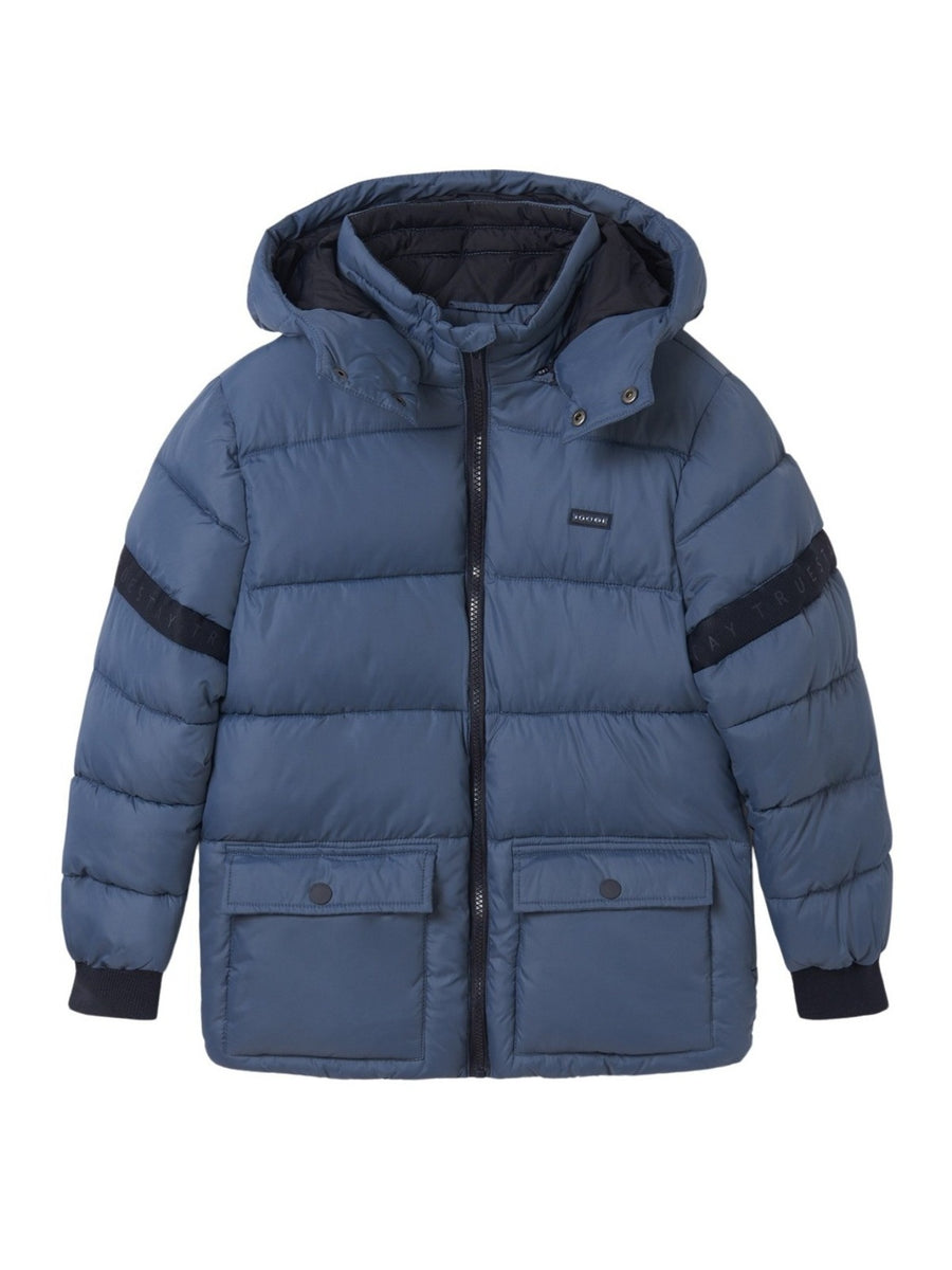 Blusão cintas Steel blue (Azul)  para Menino - Mayoral