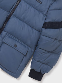 Blusão cintas Steel blue (Azul)  para Menino - Mayoral