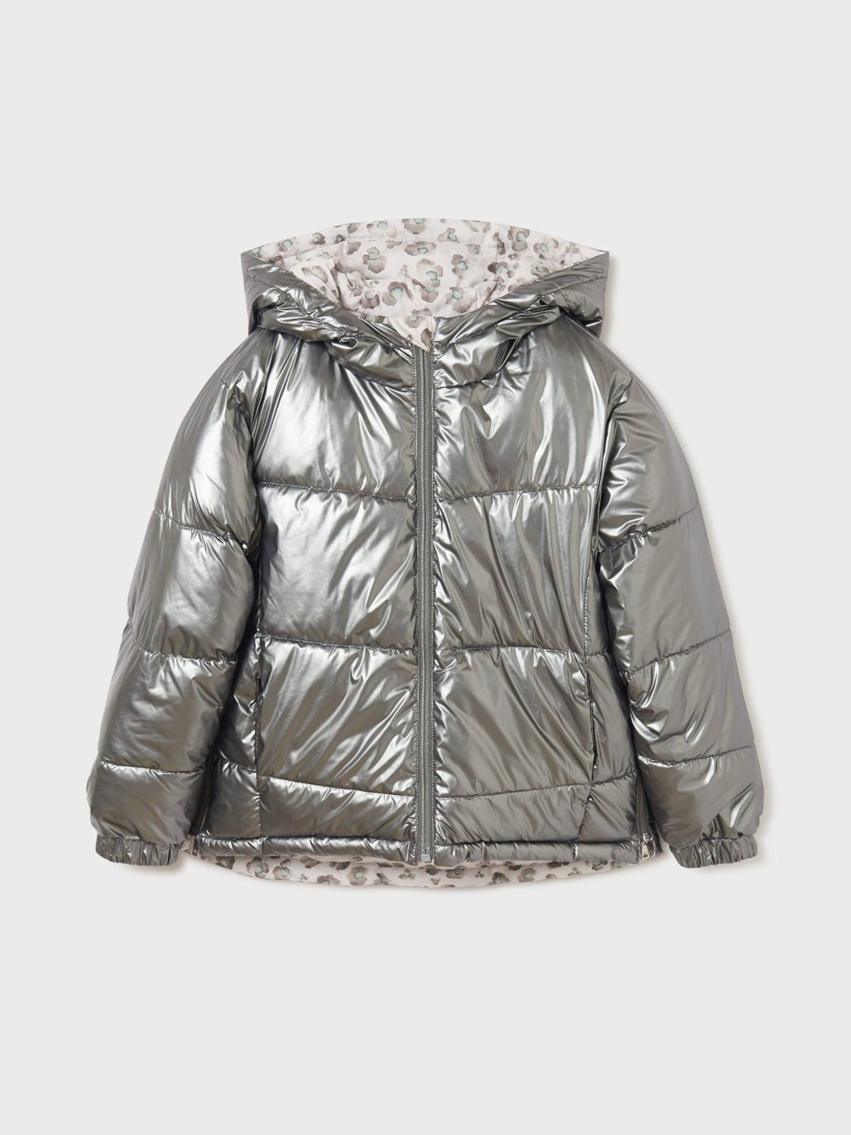 Blusão reversivel Sombra     (Cinza Escuro)  para Menina - Mayoral