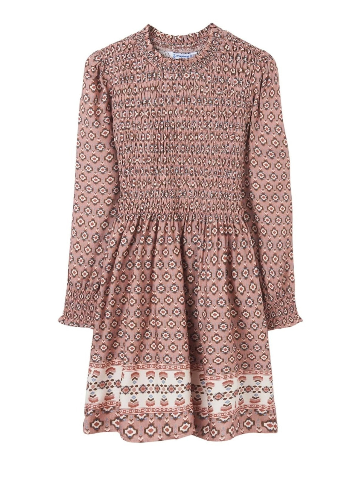 Vestido estampado Rosado     (Rosa)  para Menina - Mayoral