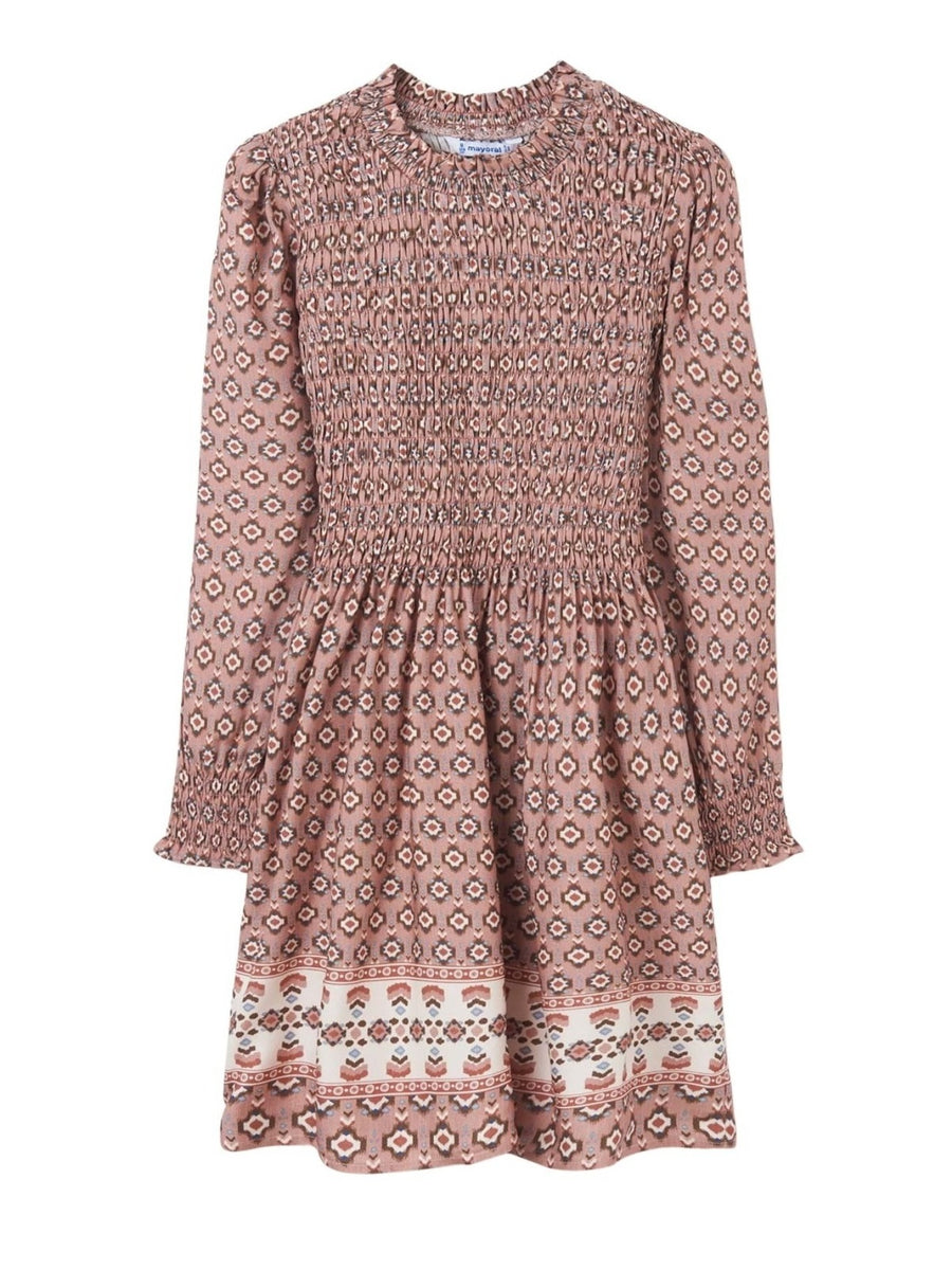 Vestido estampado Rosado     (Rosa)  para Menina - Mayoral