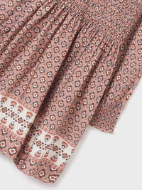 Vestido estampado Rosado     (Rosa)  para Menina - Mayoral