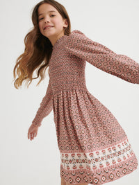 Vestido estampado Rosado     (Rosa)  para Menina - Mayoral