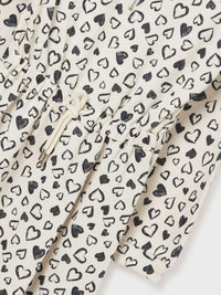Vestido felpa estampado Grão bico  (Bege)  para Menina - Mayoral