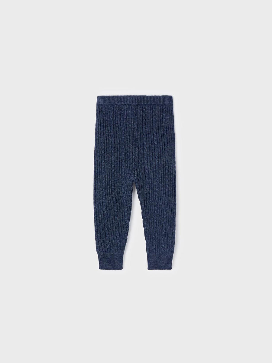 Leggings malha tricot Noite vig  (Marinho)  para Bebé Menina - Mayoral