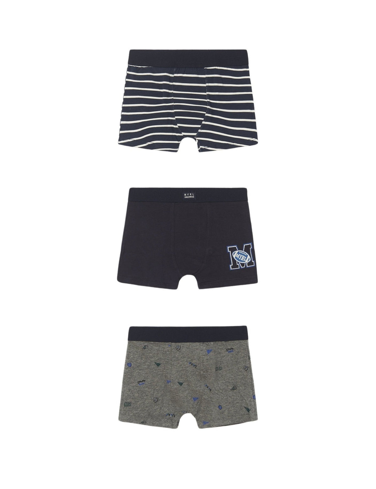 Set 3 boxers Marinho    (Marinho)  para Menino - Mayoral