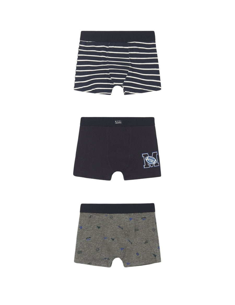Set 3 boxers Marinho    (Marinho)  para Menino - Mayoral