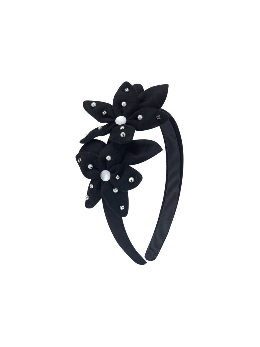 Bandolete flores Preto      (Preto)  para Menina - Mayoral