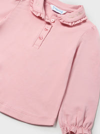 Polo m/comp. básico bebé Rosado (Rosa)  para Bebé Menina - Mayoral