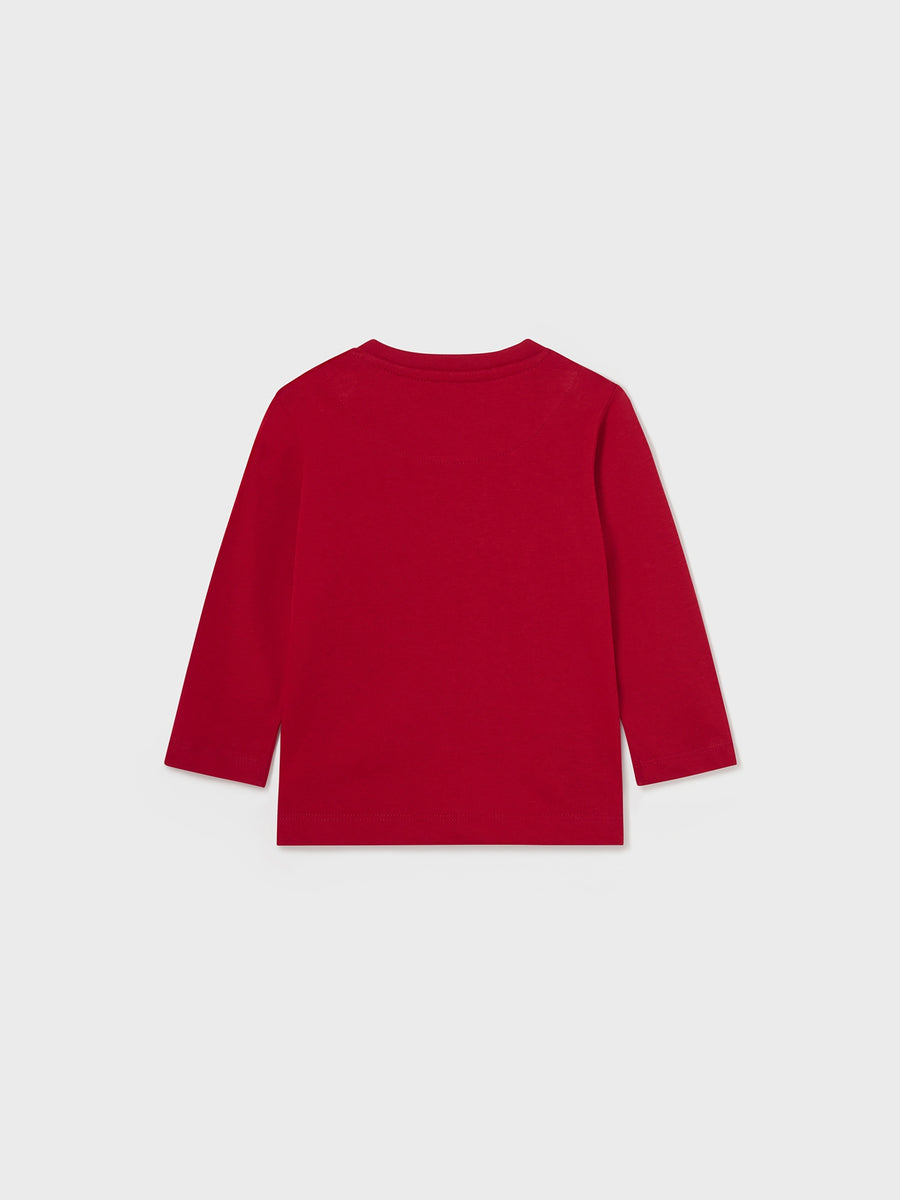 Camiseta básica bebé Vermelho (Vermelho)  para Bebé Menino - Mayoral