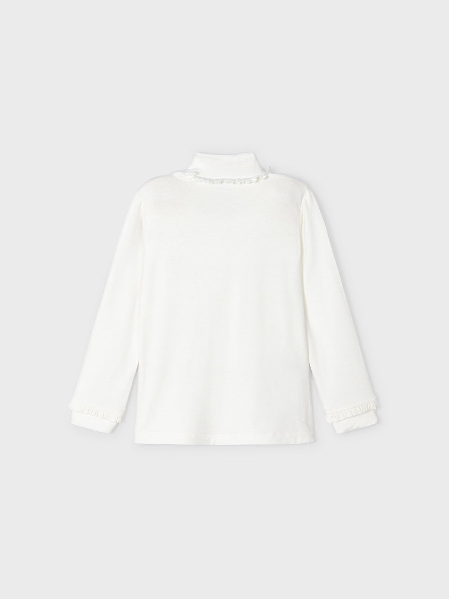 Camisola viscose básica Crú (Creme / Pérola)  para Menina - Mayoral