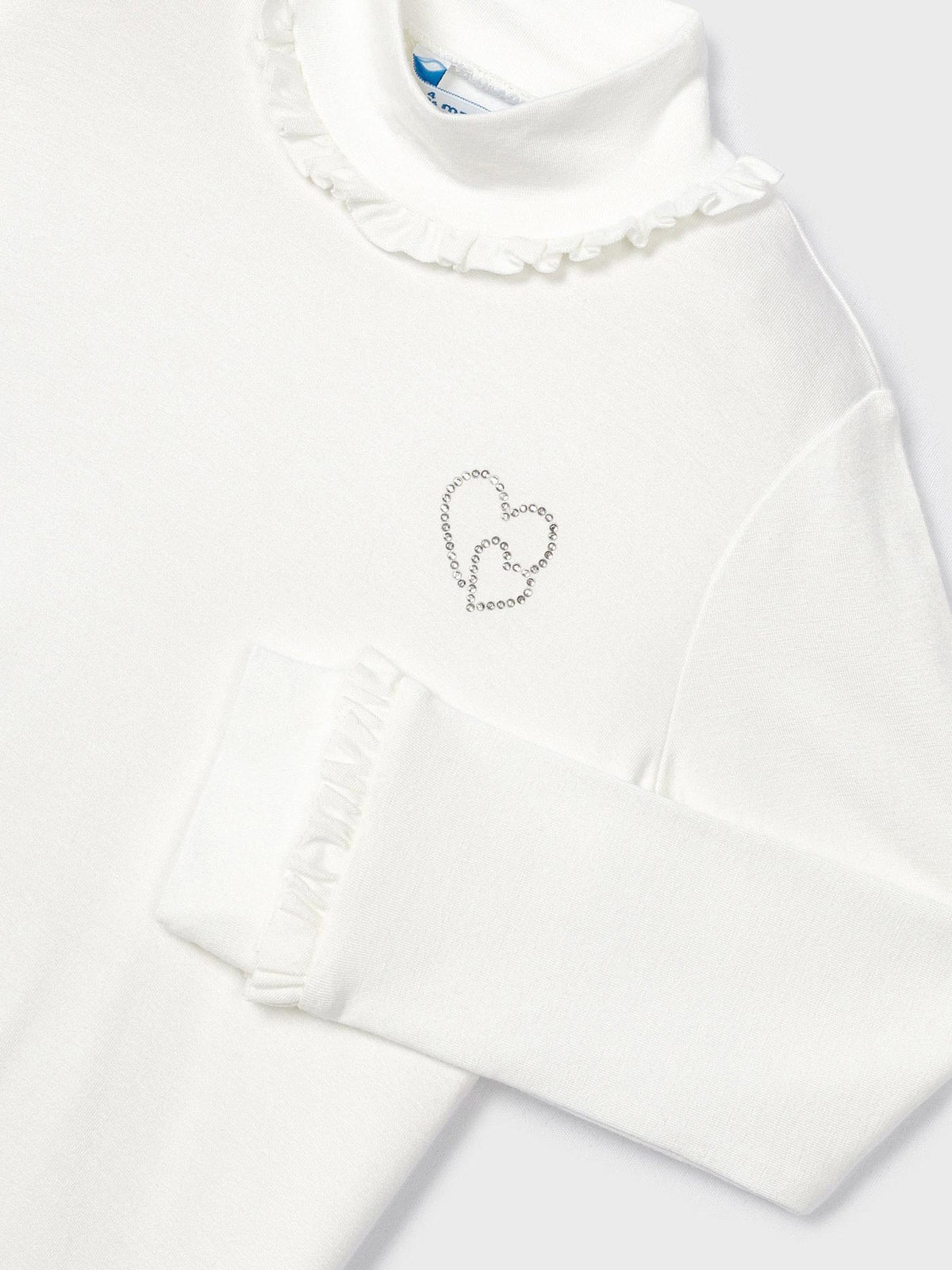 Camisola viscose básica Crú (Creme / Pérola)  para Menina - Mayoral