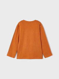 Camiseta básica Açafrão (Amarelo Ocre)  para Menino - Mayoral