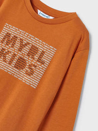 Camiseta básica Açafrão (Amarelo Ocre)  para Menino - Mayoral