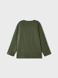 Camiseta básica Oregano (Verde Tropa)  para Menino - Mayoral