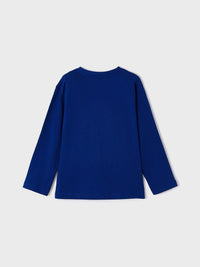 Camiseta básica Klein (Azul)  para Menino - Mayoral