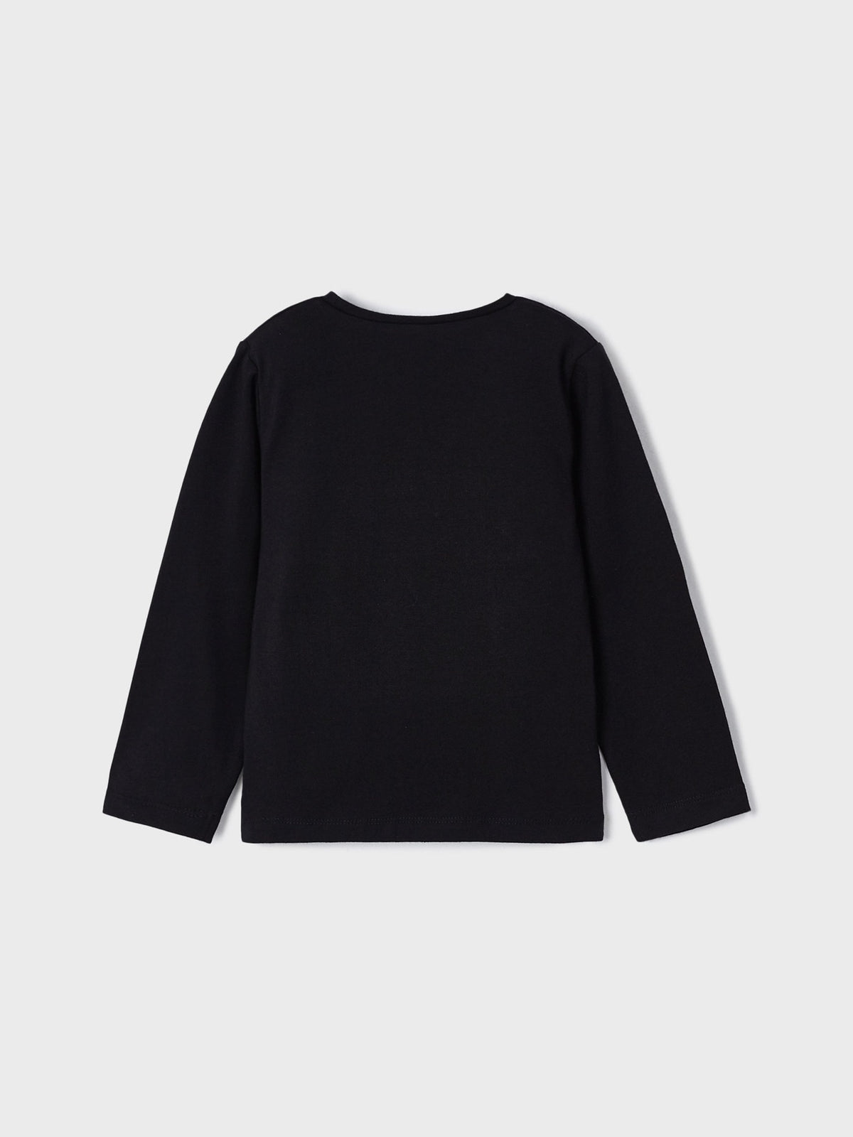 Camiseta básica Preto (Preto)  para Menina - Mayoral