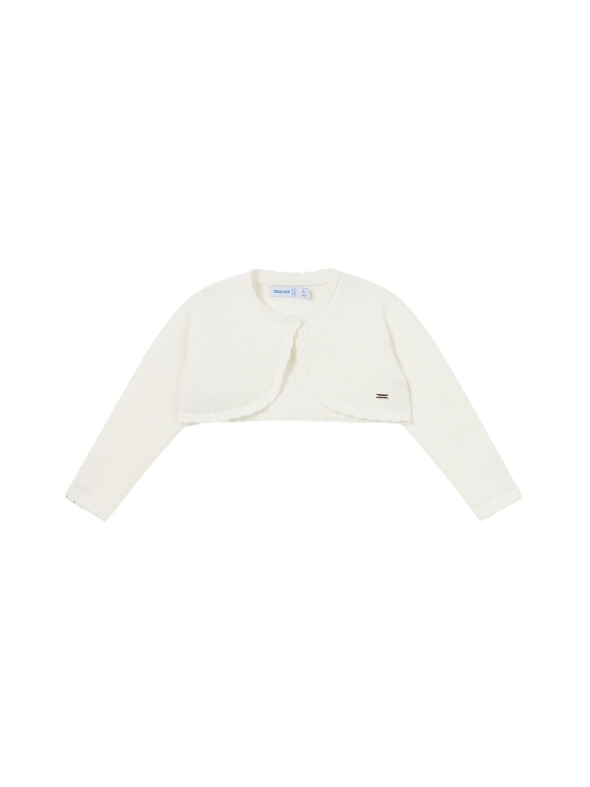 Casaco tricot básico Crú (Creme / Pérola)  para Bebé Menina - Mayoral