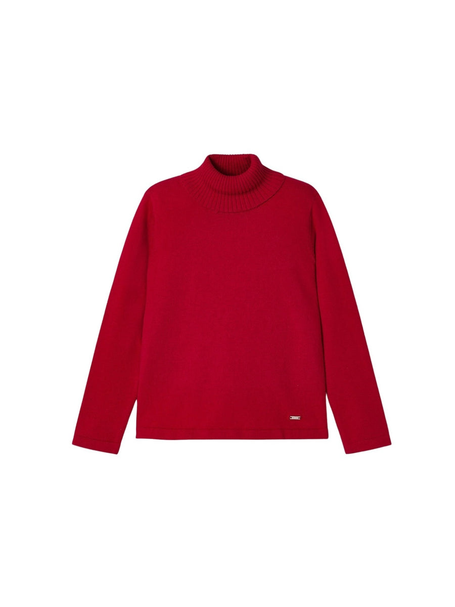 Camisola tricot básica Vermelho (Vermelho)  para Menina - Mayoral