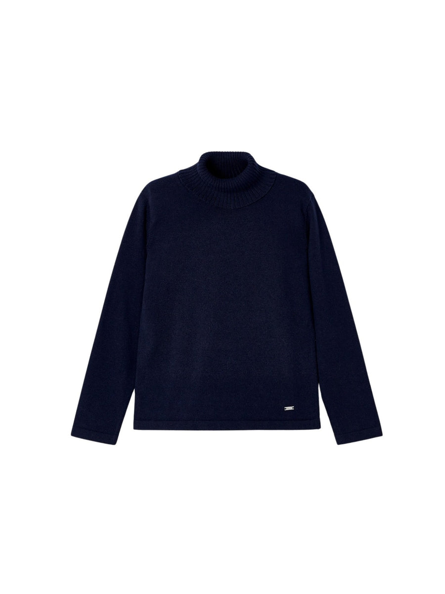 Camisola tricot básica Marinho (Marinho)  para Menina - Mayoral