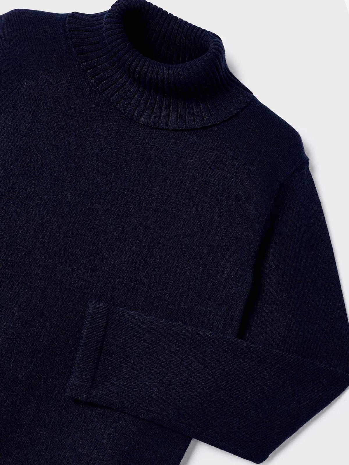 Camisola tricot básica Marinho (Marinho)  para Menina - Mayoral