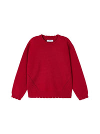 Jersey tricot básico Vermelho (Vermelho)  para Menina - Mayoral