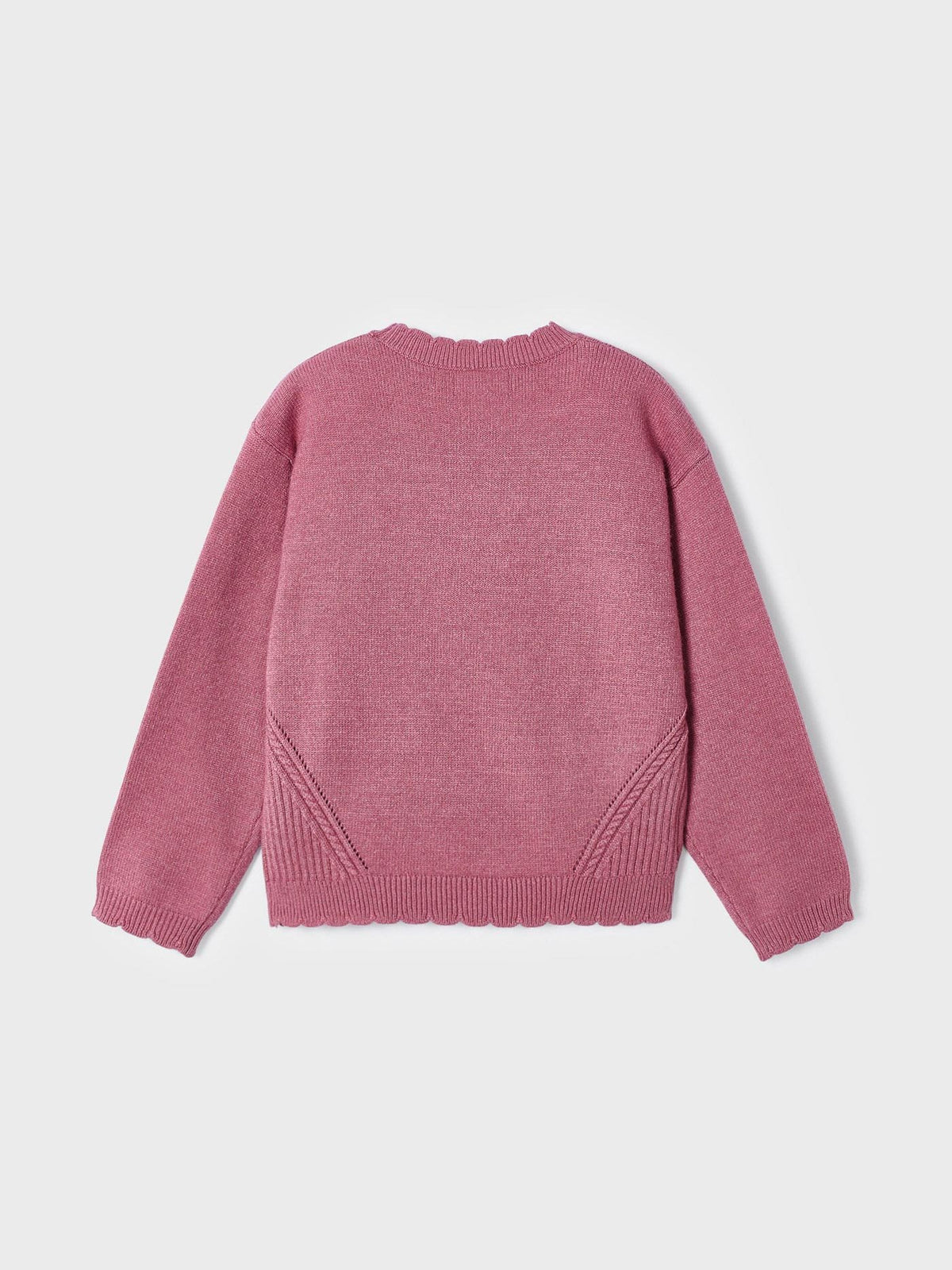 Jersey tricot básico Orquídea (Rosa Velho)  para Menina - Mayoral