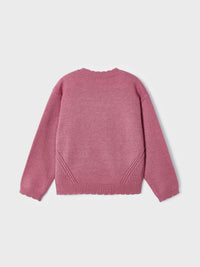 Jersey tricot básico Orquídea (Rosa Velho)  para Menina - Mayoral