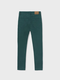 Calça 5b slim fit basica Dark menta (Verde Escuro)  para Menino - Mayoral
