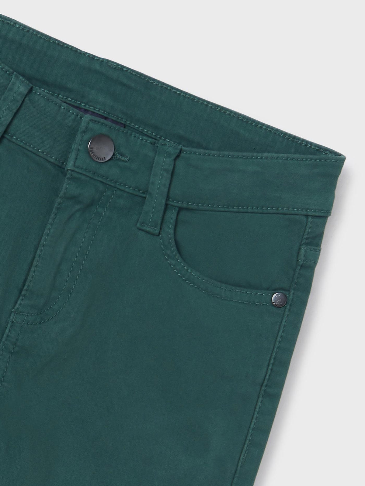 Calça 5b slim fit basica Dark menta (Verde Escuro)  para Menino - Mayoral