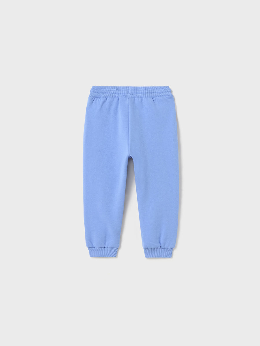 Calça felpa básica punhos Azul céu (Celeste)  para Bebé Menino - Mayoral
