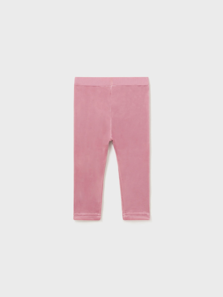 Leggings aveludadas básicas Rubor (Rosa Velho)  para Bebé Menina - Mayoral
