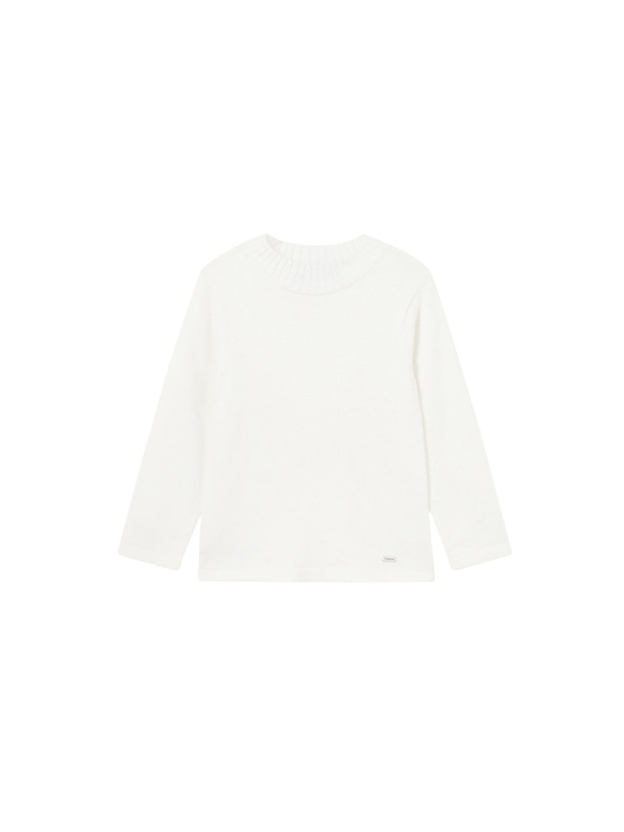 Camisola tricot Crú (Creme / Pérola)  para Bebé Menina - Mayoral