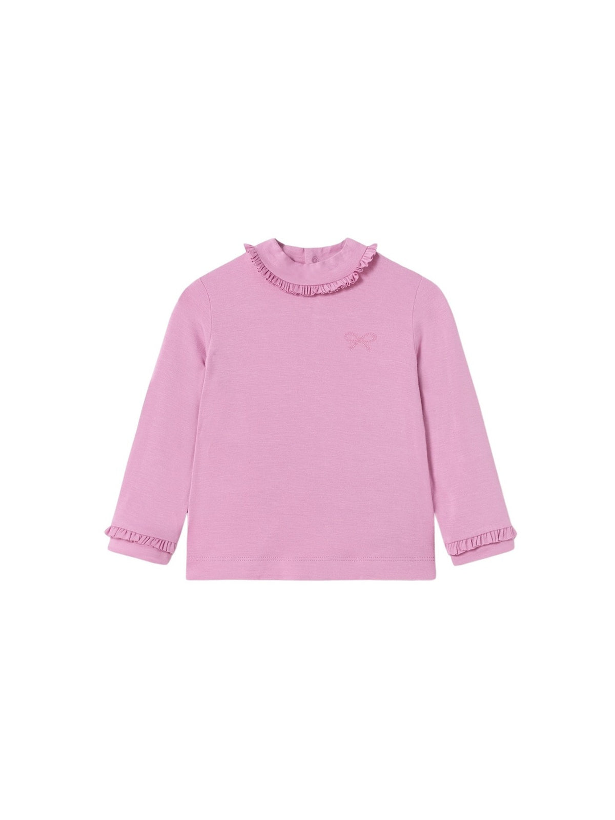 Camisola meia gola Peónia (Lilás)  para Bebé Menina - Mayoral