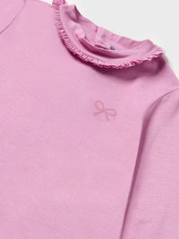 Camisola meia gola Peónia (Lilás)  para Bebé Menina - Mayoral