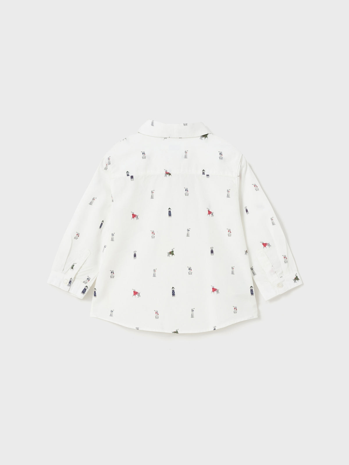 Camisa m/comp. estampada Branco (Branco)  para Bebé Menino - Mayoral