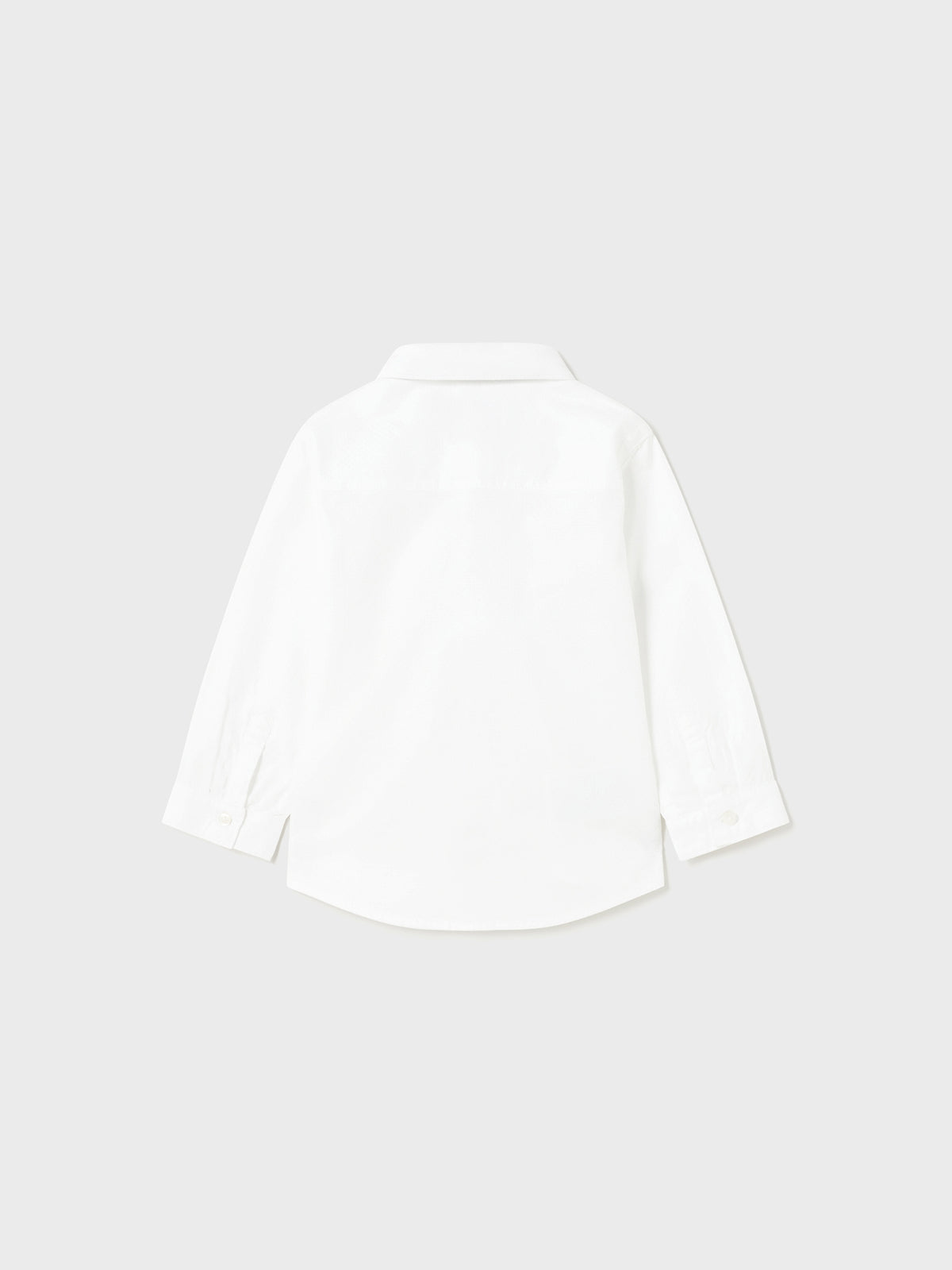 Camisa m/comp. laço Branco (Branco)  para Bebé Menino - Mayoral