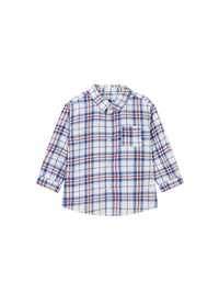 Camisa m/comp.xadrez Vermelho (Vermelho)  para Bebé Menino - Mayoral