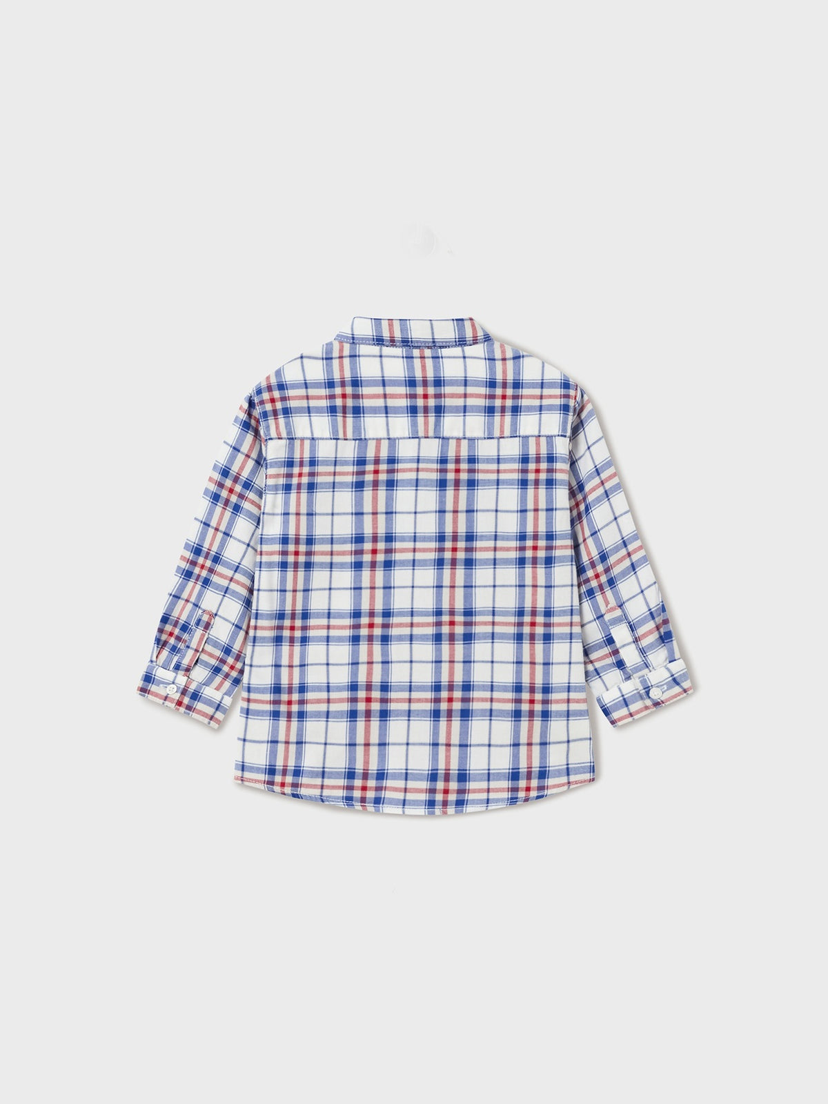 Camisa m/comp.xadrez Vermelho (Vermelho)  para Bebé Menino - Mayoral