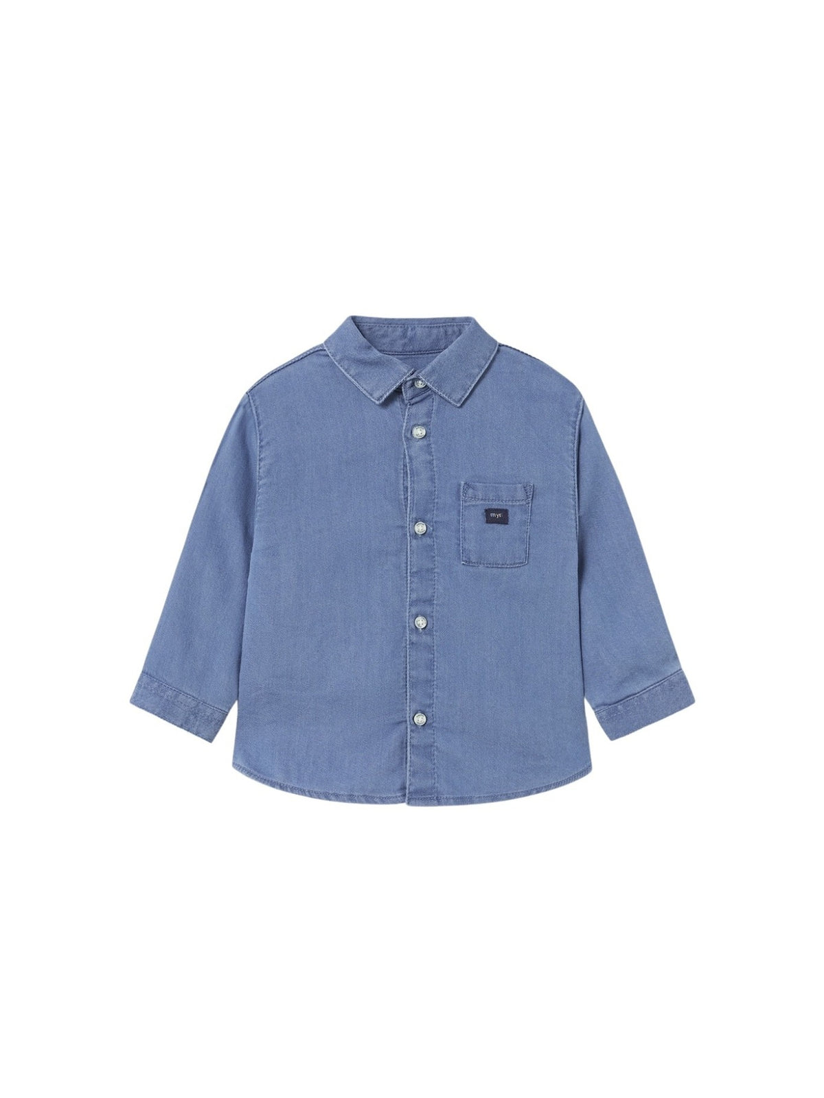 Camisa soft denim Base (Ganga)  para Bebé Menino - Mayoral