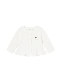 Casaco tricot Crú (Creme / Pérola)  para Bebé Menina - Mayoral