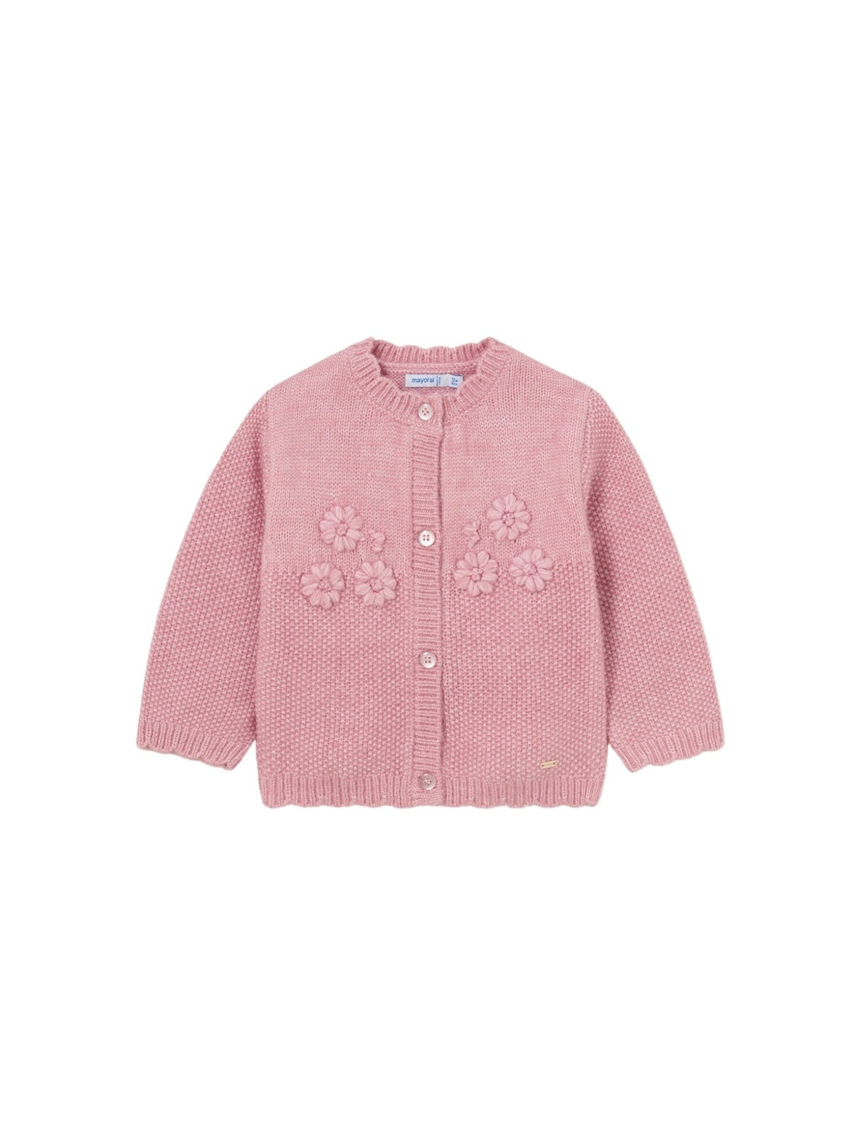 Casaco tricot bebé Rosado (Rosa)  para Bebé Menina - Mayoral