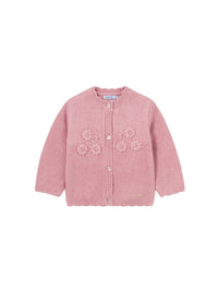 Casaco tricot bebé Rosado (Rosa)  para Bebé Menina - Mayoral