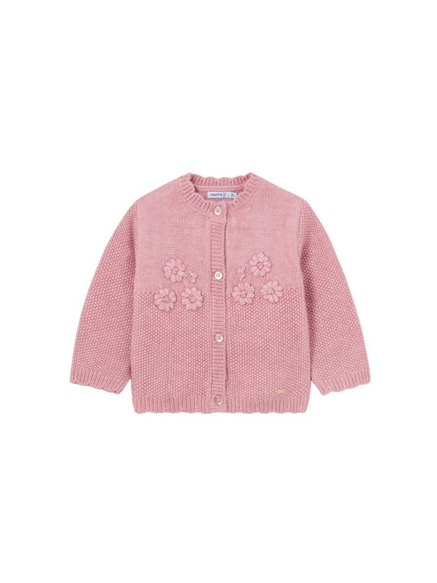 Casaco tricot bebé Rosado (Rosa)  para Bebé Menina - Mayoral