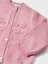 Casaco tricot bebé Rosado (Rosa)  para Bebé Menina - Mayoral